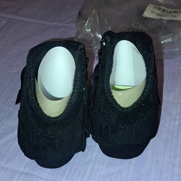 Infant Prewalker Size (12-18 Months) Fringe Style Zip Up Boots - Picture 6 of 8